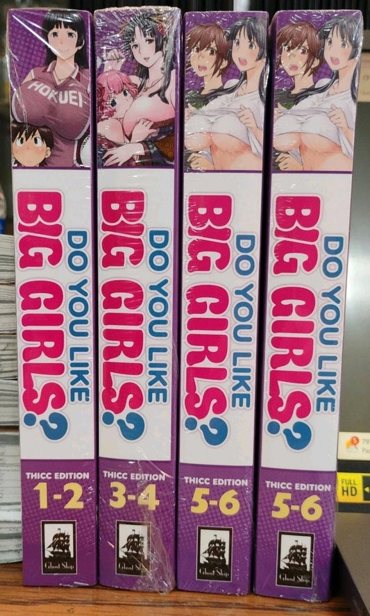 Do You Like Big Girls Omnibus 1-4 Manga English New 10