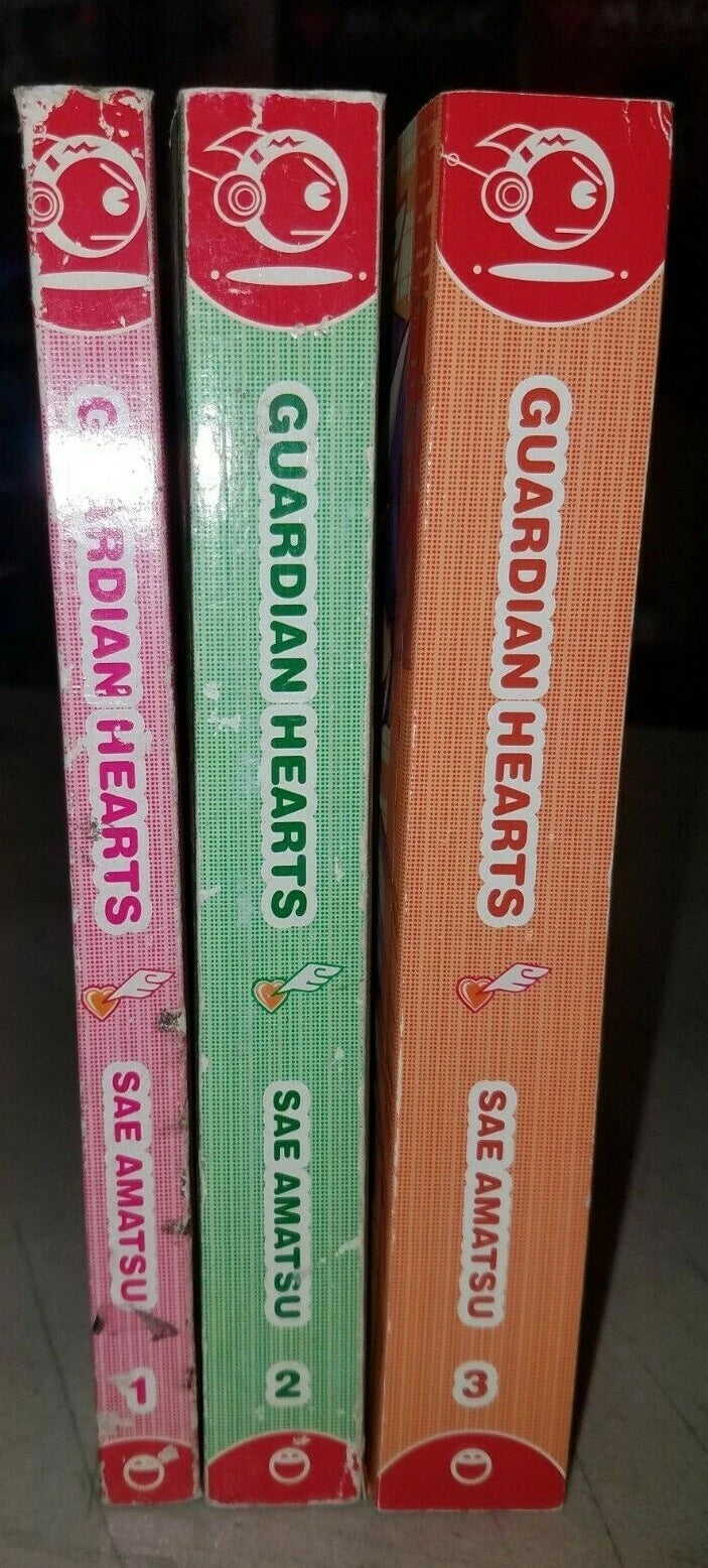 GUARDIAN HEARTS COMPLETE MANGA SERIES VOLUMES 1-3 ENGLISH TOKYO POP 20