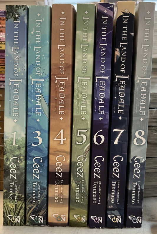 In the Land of Leadale Light Novel Collection (v1, 3 - 8)