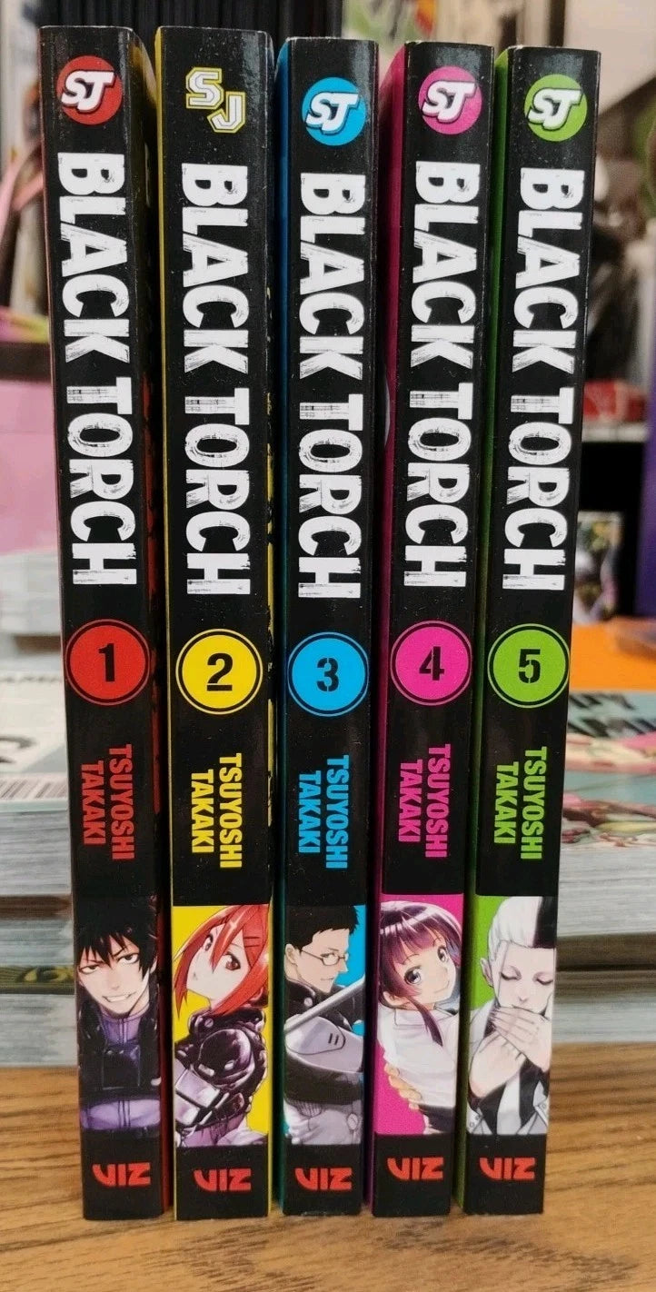 Black Torch 1-5 Manga English New