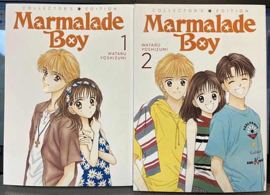 Marmalade Boy Collector's Edition 1 and 2 Manga English New 10