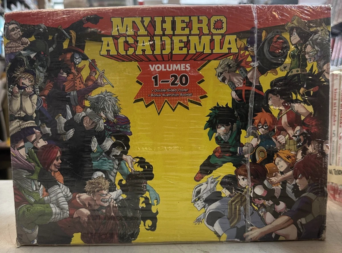 My Hero Academia Box Set, 20 Books Manga English New 10