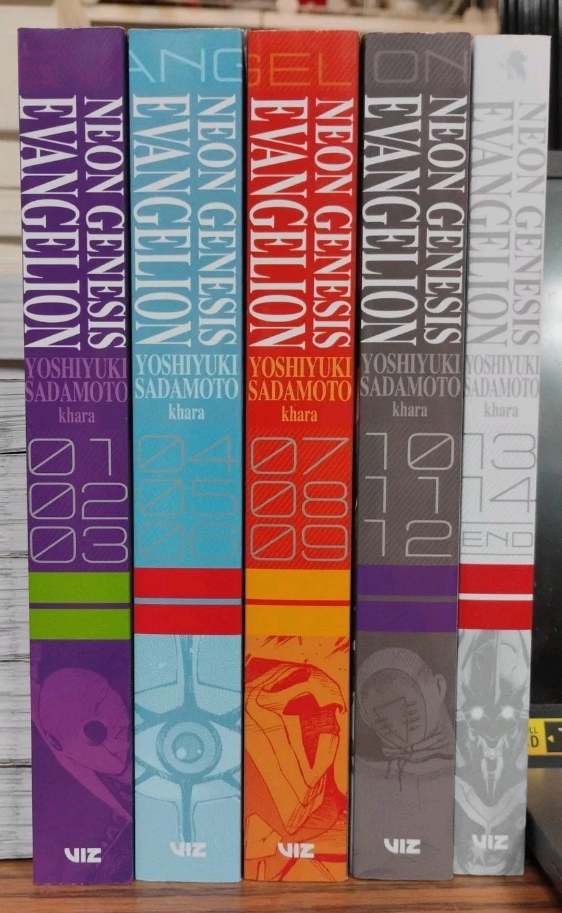 Neon Genesis Evangelion 1-5 Omnibus (1-14) Manga English New 10