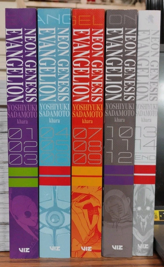 Neon Genesis Evangelion 1-5 Omnibus (1-14) Manga English New 10