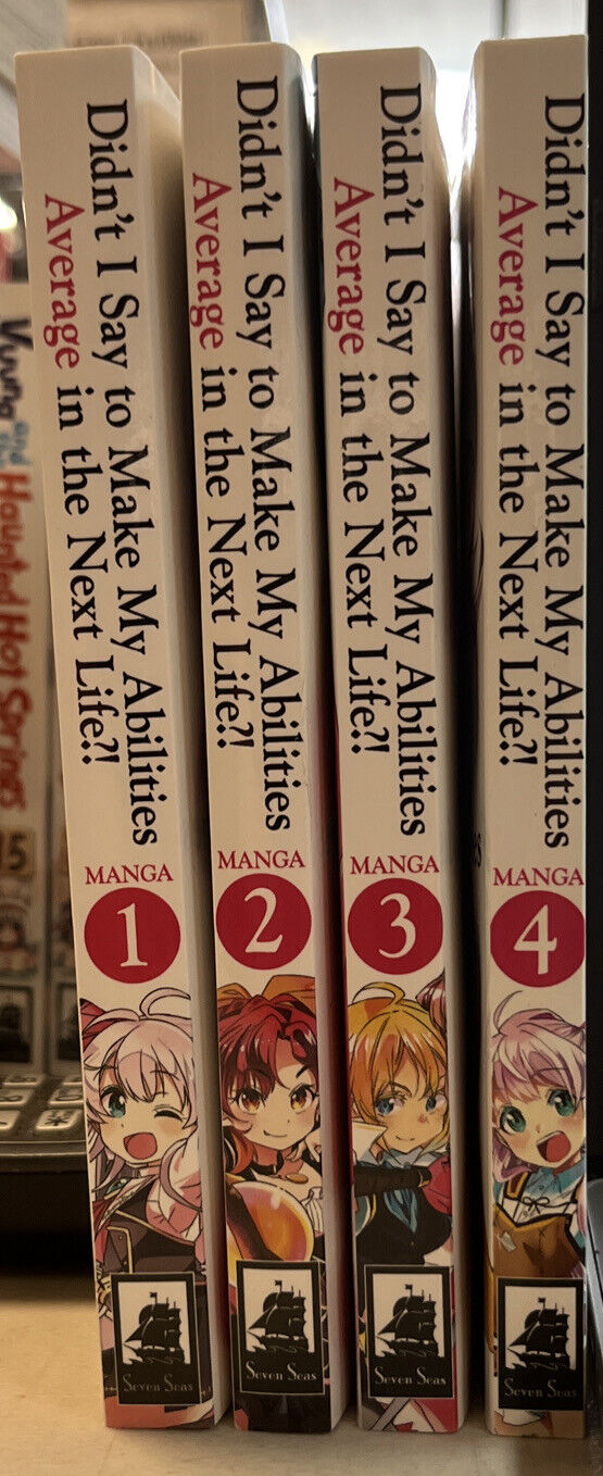 Didn't I Say to Make My Abilities Average in the Next Life?! Manga Collection (v1 - 4)