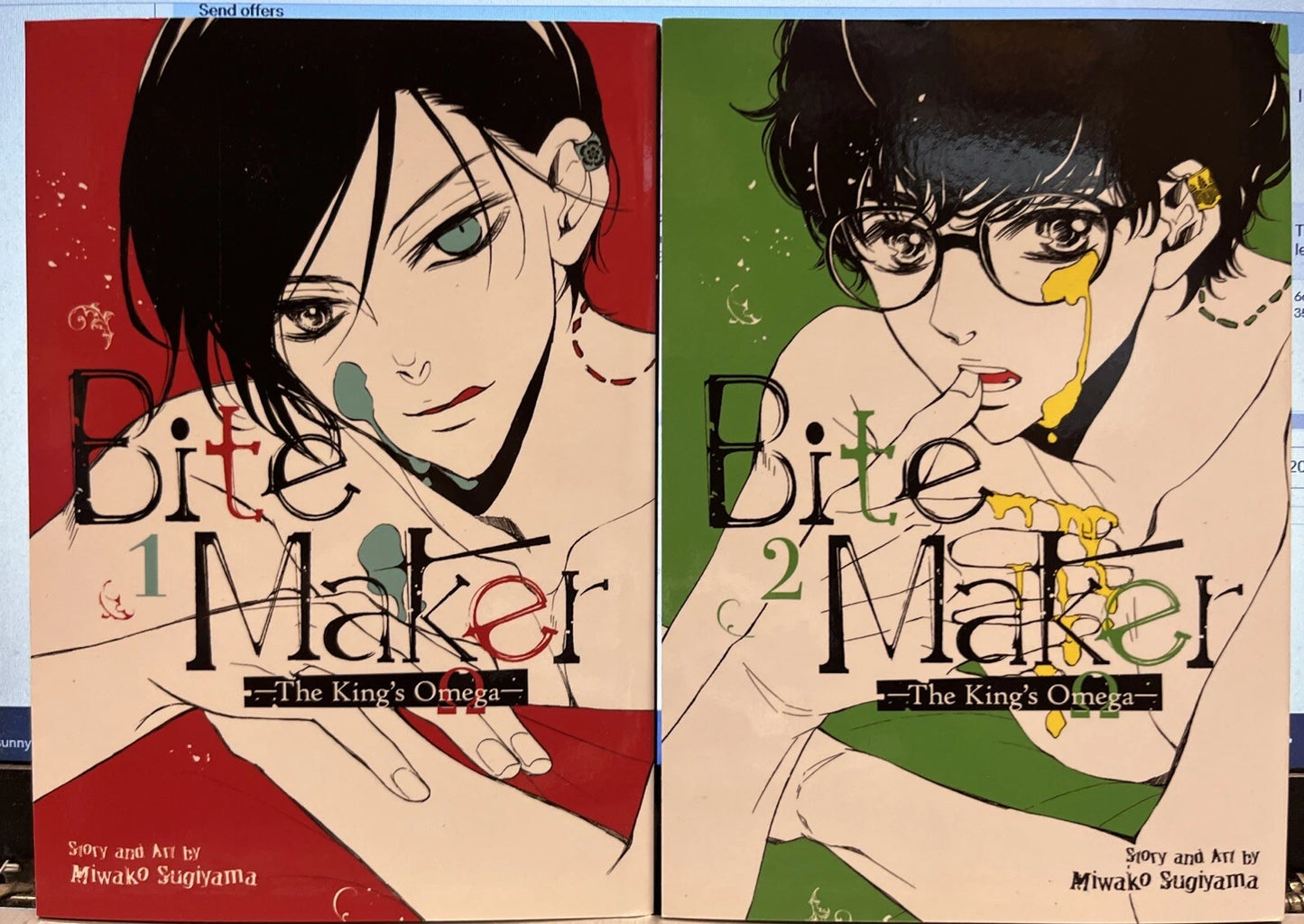 Bite Maker The King's Omega Vol 1-2 Manga English New