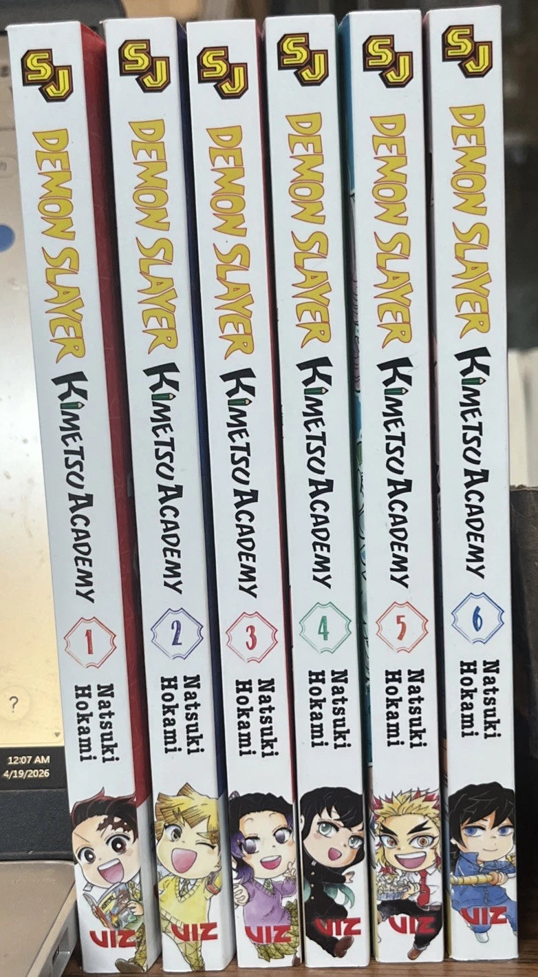 Demon Slayer : Kimetsu Academy, Vol. 1-6 Manga New English 10