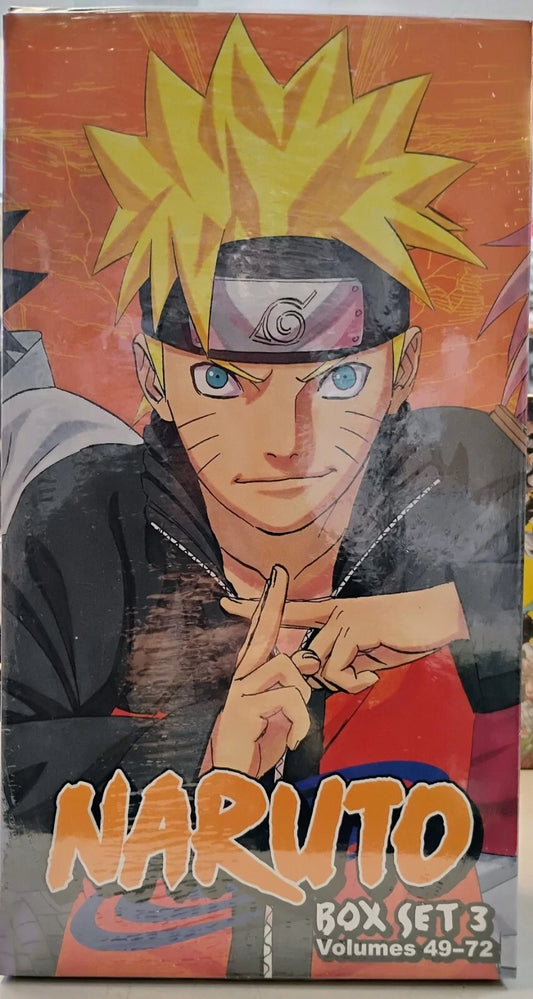 Naruto Manga Box Set 3 Vol 49-72 New English 10