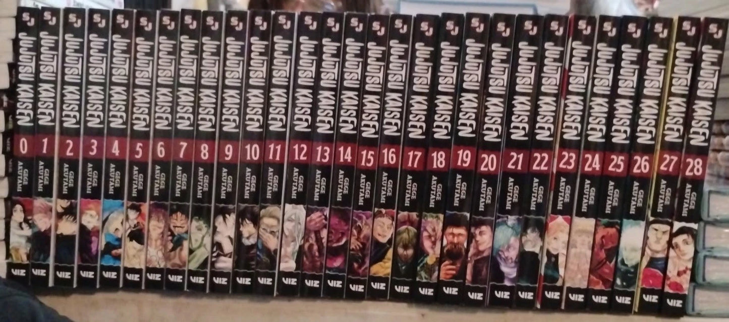 Jujutsu Kaisen 0-28 Manga English New 29 Books 10