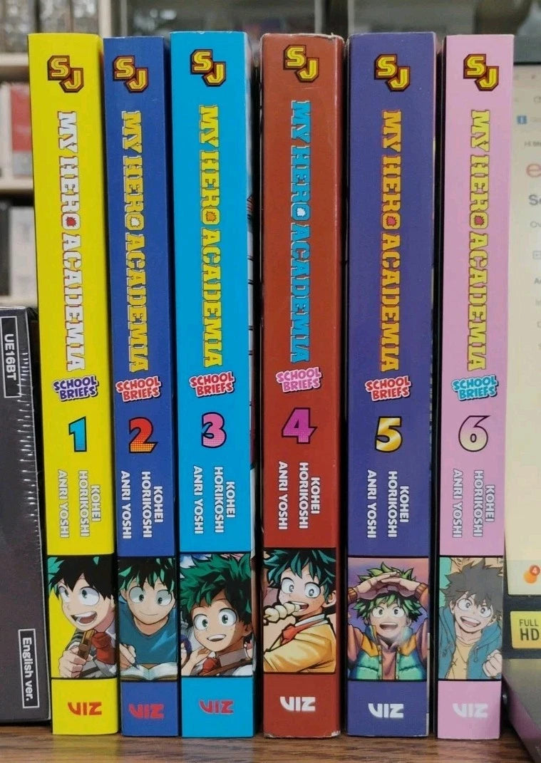 My Hero Academia School Briefs 1-6 Novel English New 10