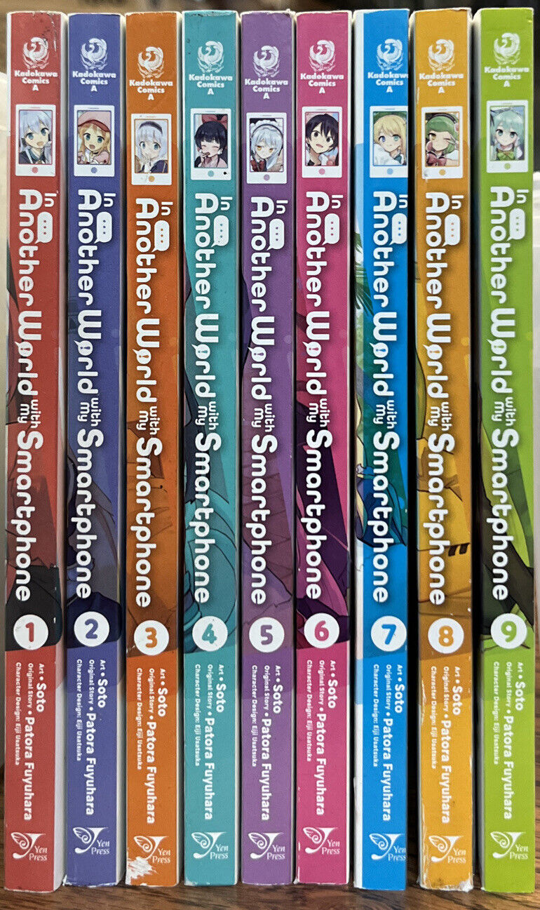 In Another World with My Smartphone Manga Collection (v1 - 9)