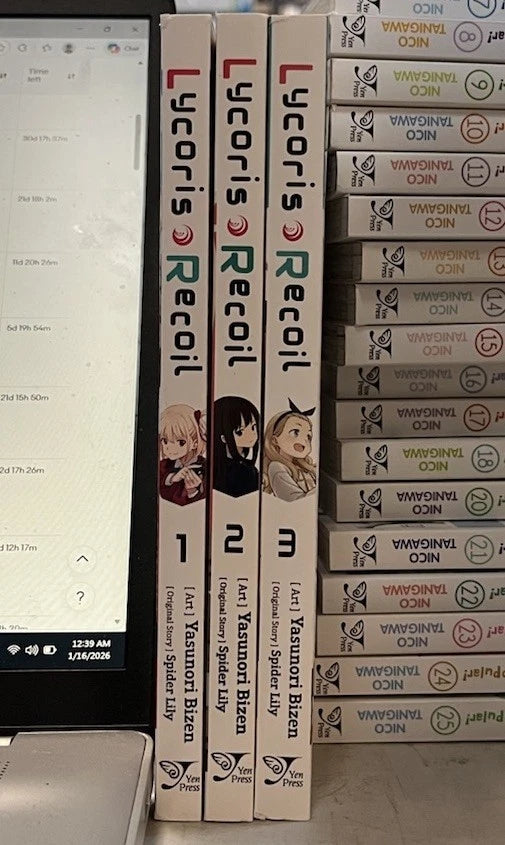Lycoris Recoil 1-3 Manga English New 10
