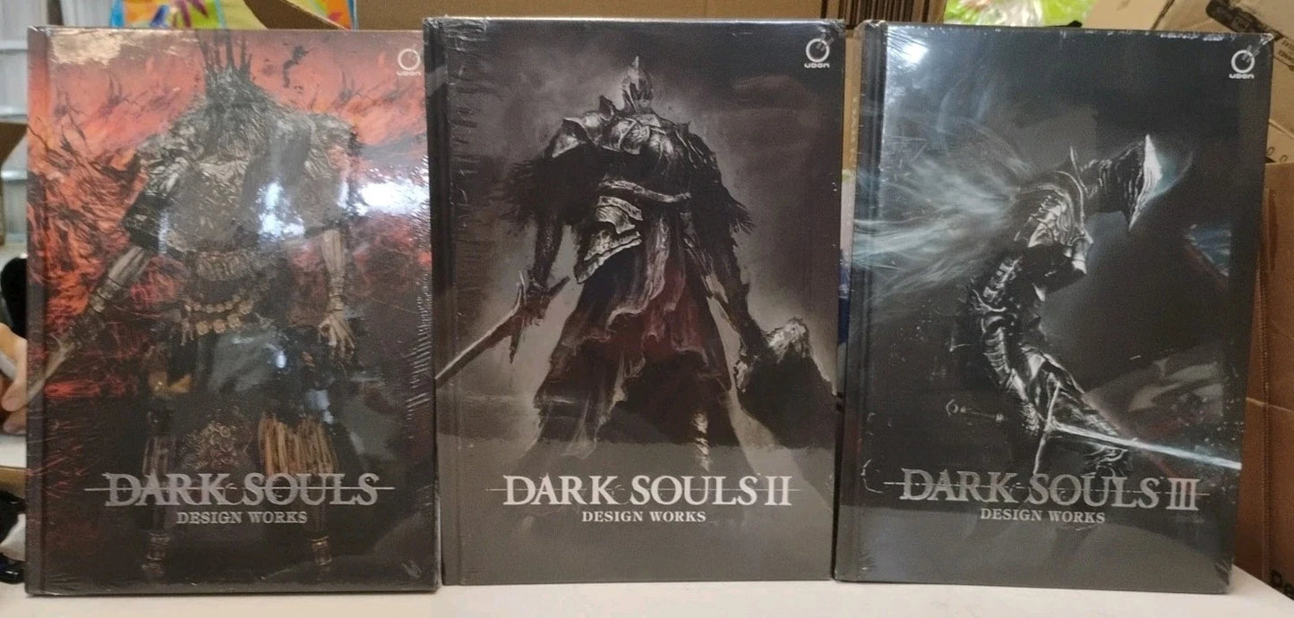 Dark Souls 1-3 Artbook Collection English New 10