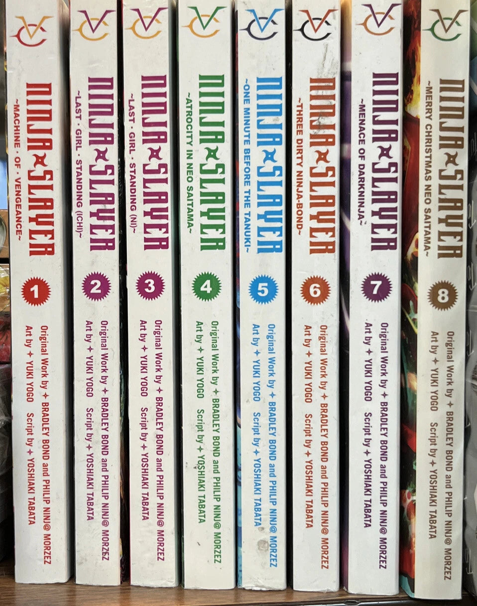 Ninja Slayer 1-8 Complete new Manga 10