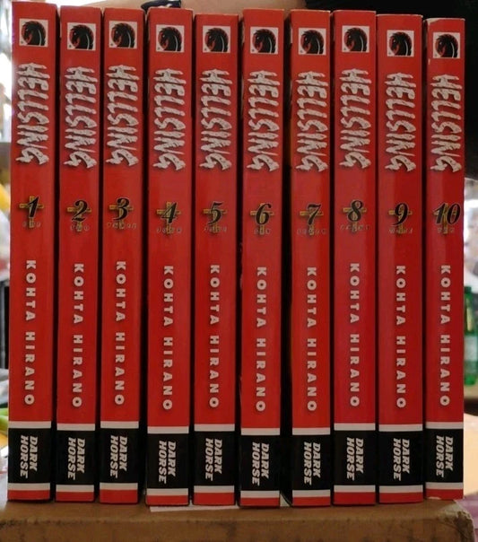 Hellsing 1-10 Manga English New 10