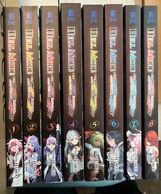 Hell Mode 1-8 The Hardcore Gamer Dom in Another Wrd garbage bal Manga New Eng 10
