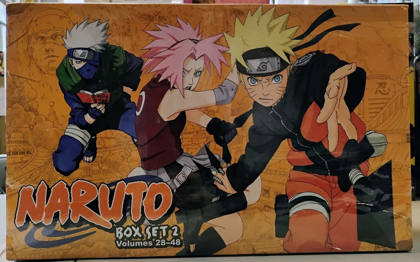 Naruto Manga Box Set 2 Vol 28-48 New English 10