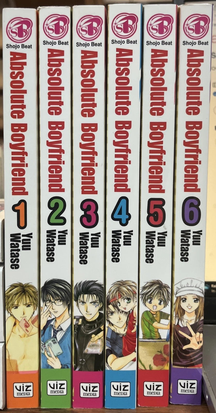 Absolute Boyfriend 1-6 Manga English New Yuu Watase 10