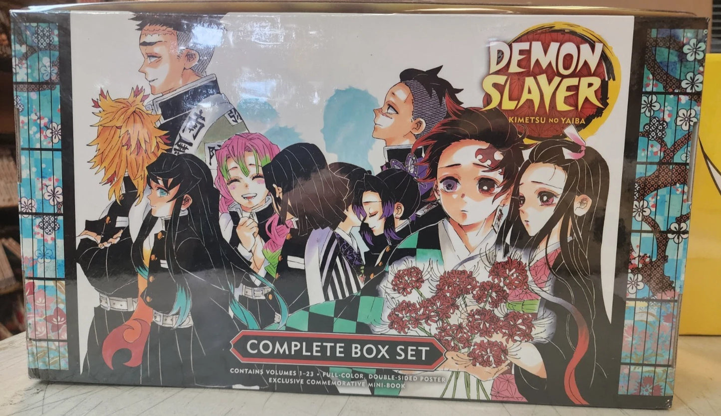 Demon Slayer Complete Box Set, 23 Books Manga English New 10