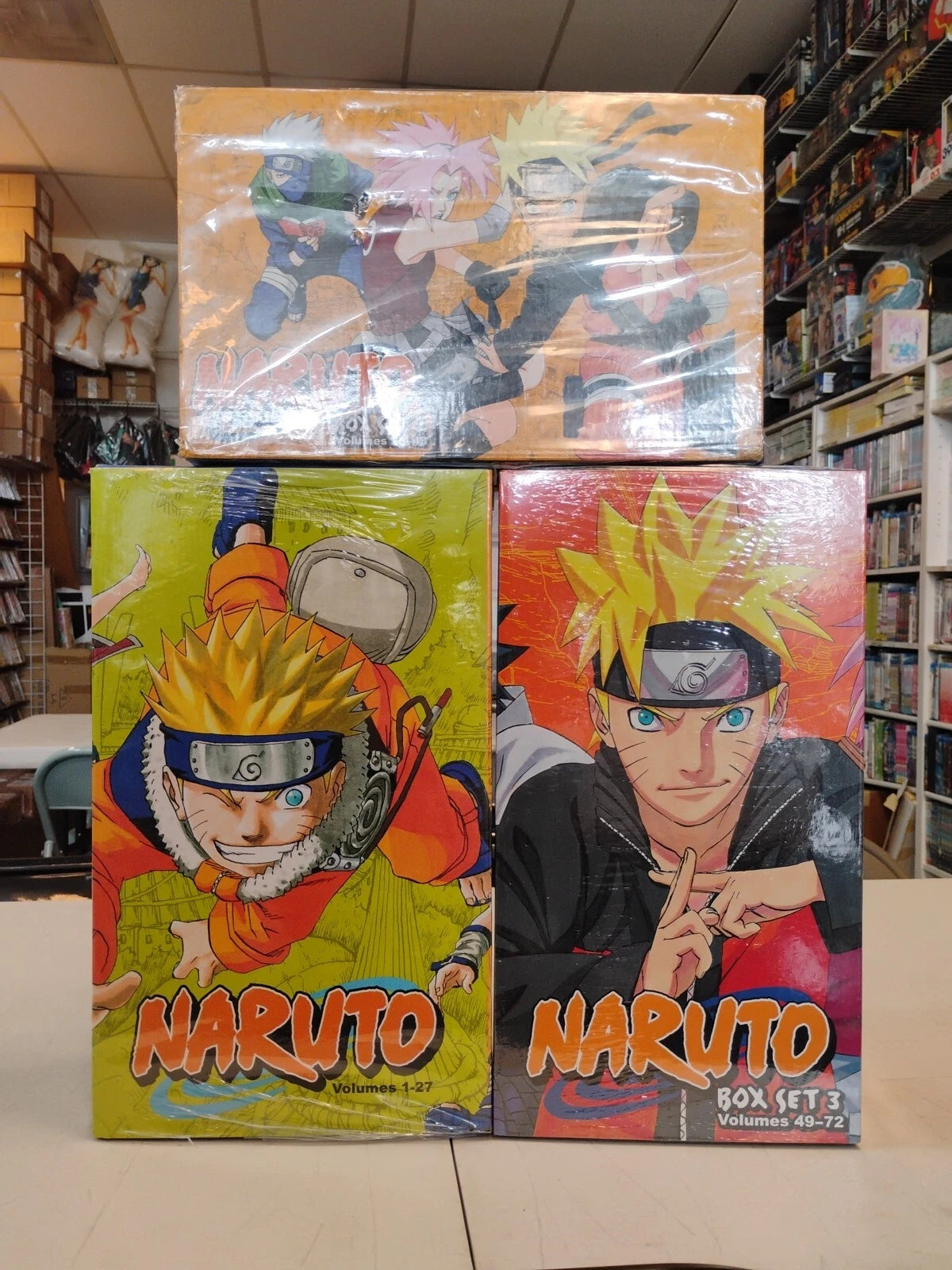 Naruto Complete Manga Box Set 1-3 Vol 1-74 New English 15