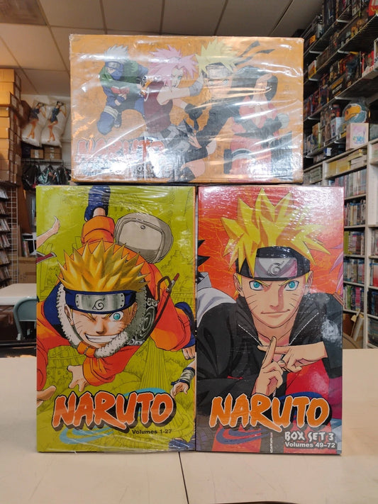 Naruto Complete Manga Box Set 1-3 Vol 1-74 New English 15