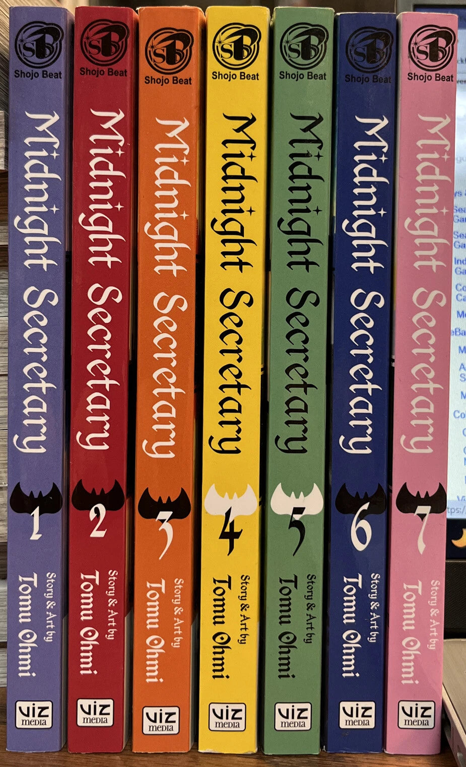 Midnight Secretary 1-7 Manga complete English New 10
