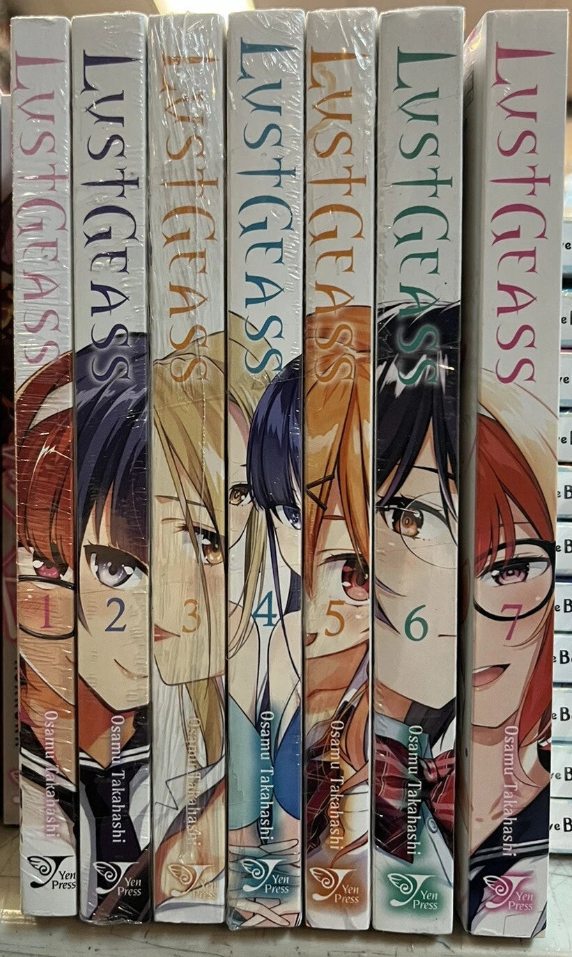 Lust Geass Vol 1-7 Manga English New Yen Press 10