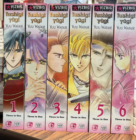 Fushigi Yugi 1-6 Omnibus Manga complete New English 10