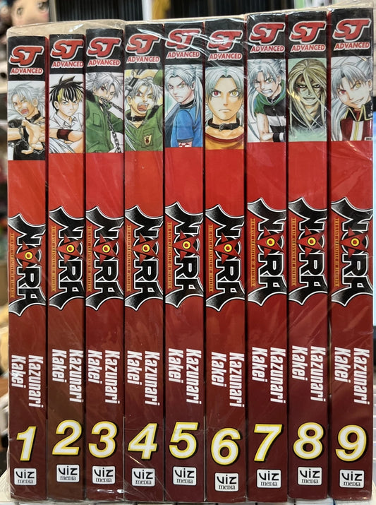 NORA 1-9 Manga Complete Series BRAND NEW ENGLISH 10C