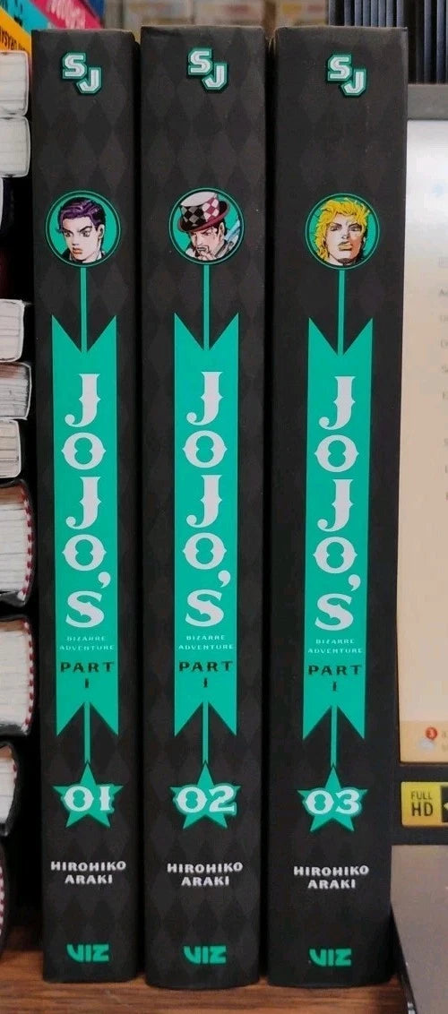 JoJo's Bizarre Adventure Part 1 Manga 1-3 English New 10