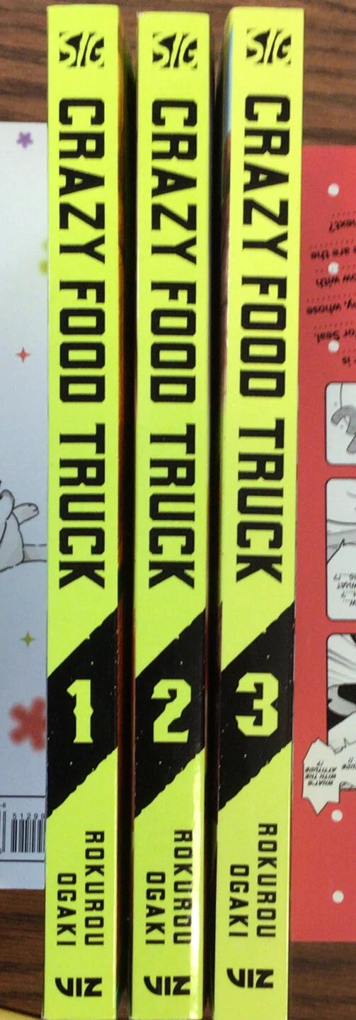 Crazy Food Truck 1-3 Manga English New 10