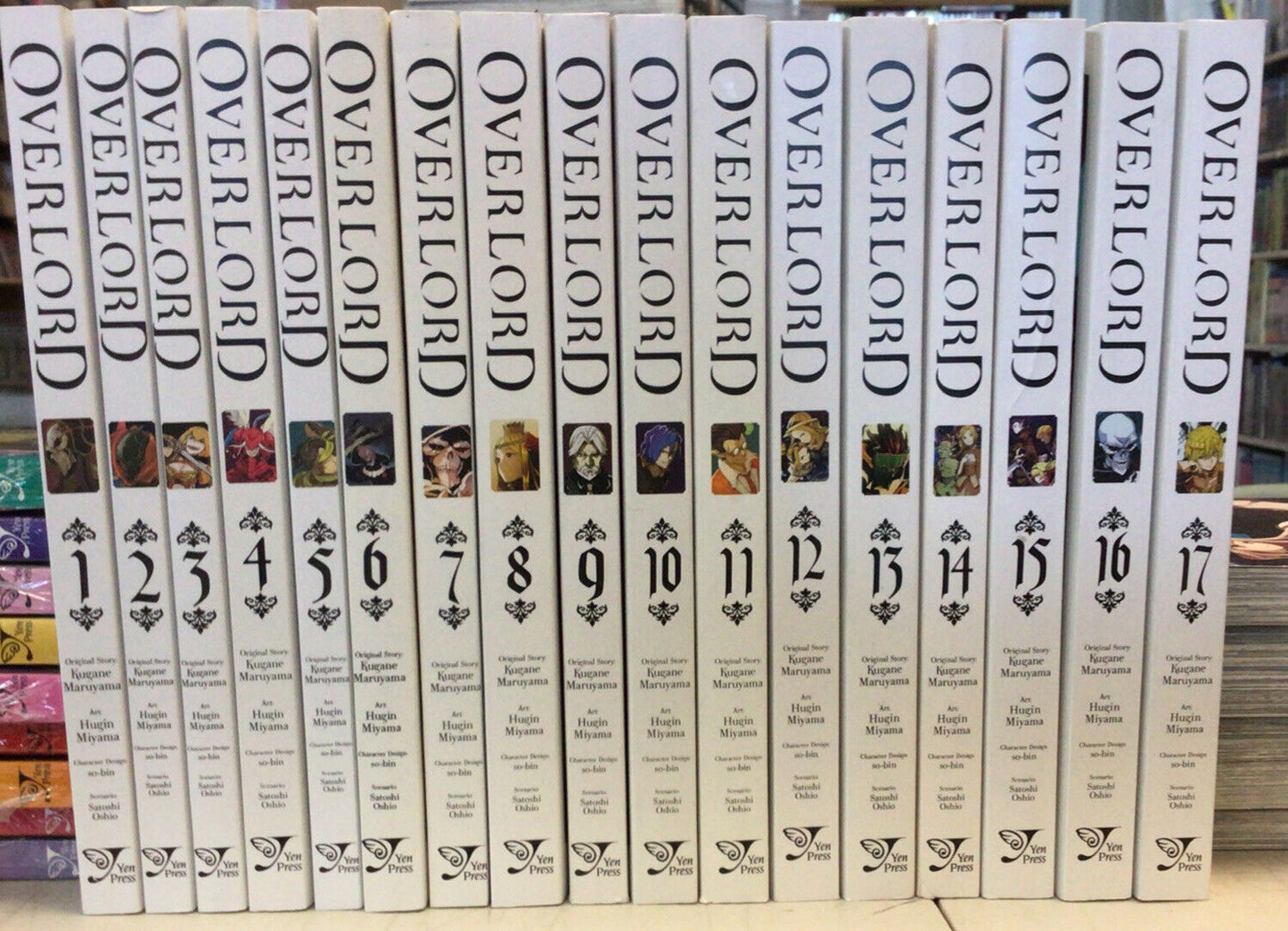 Overlord Manga Collection (v1 - 17)