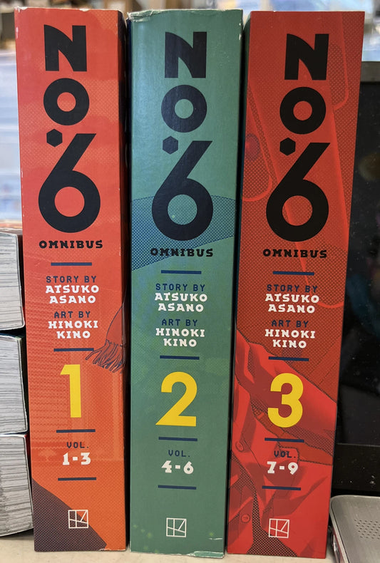 No. 6 (Number 6) 1-3 Omnibus Complete Manga English New 10