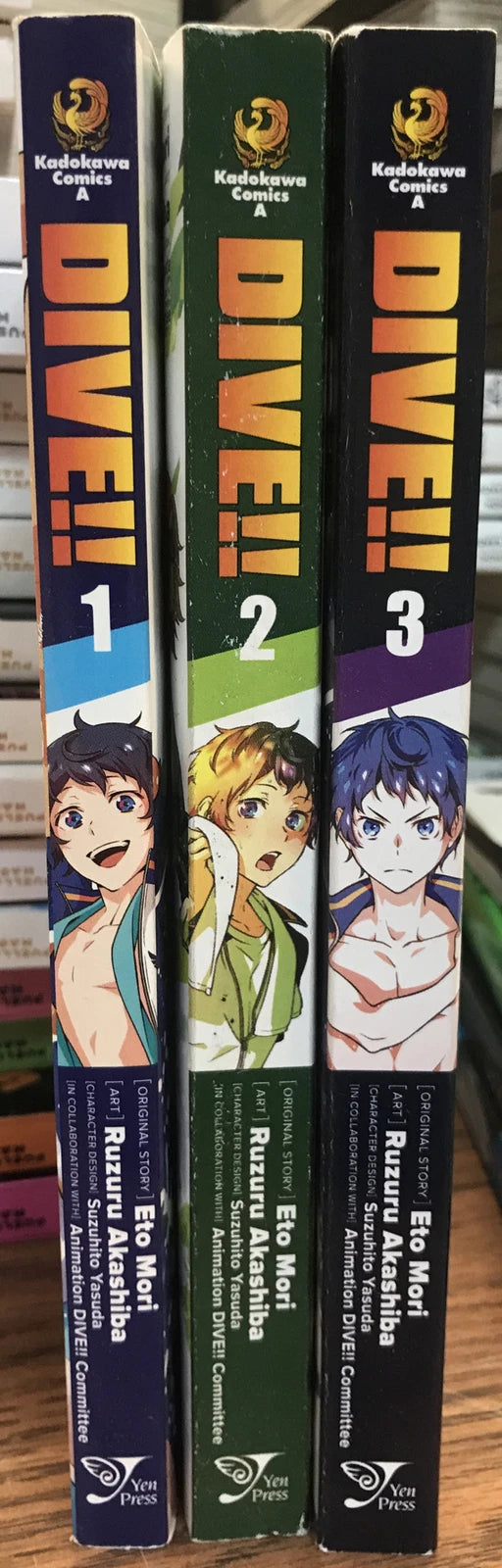 Dive!! 1-3 New English yen complete