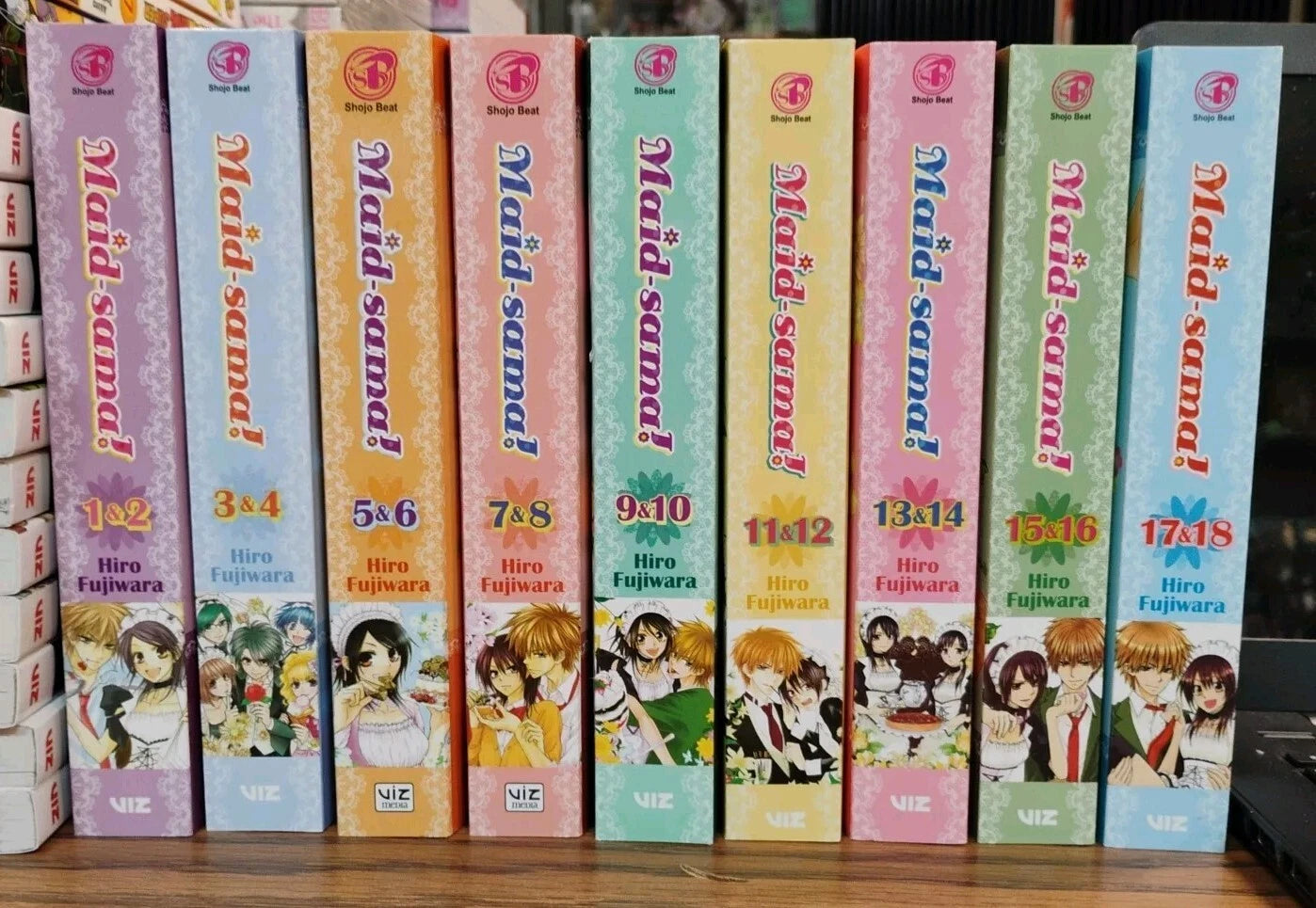 Maid-sama 1-9 Omnibus (1-18) Manga English New 10