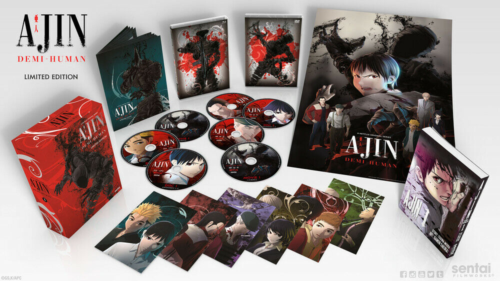 Ajin: Demi-Human Season One Limited Edition Blu-ray Box Set