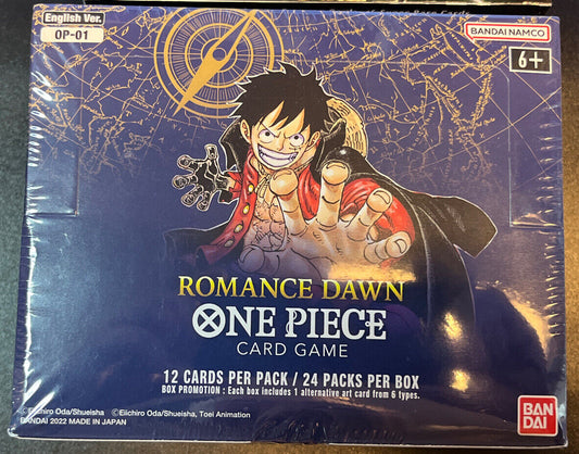 [ENGLISH] One Piece: Romance Dawn Booster Box  | 24pk  (Factory Sealed)