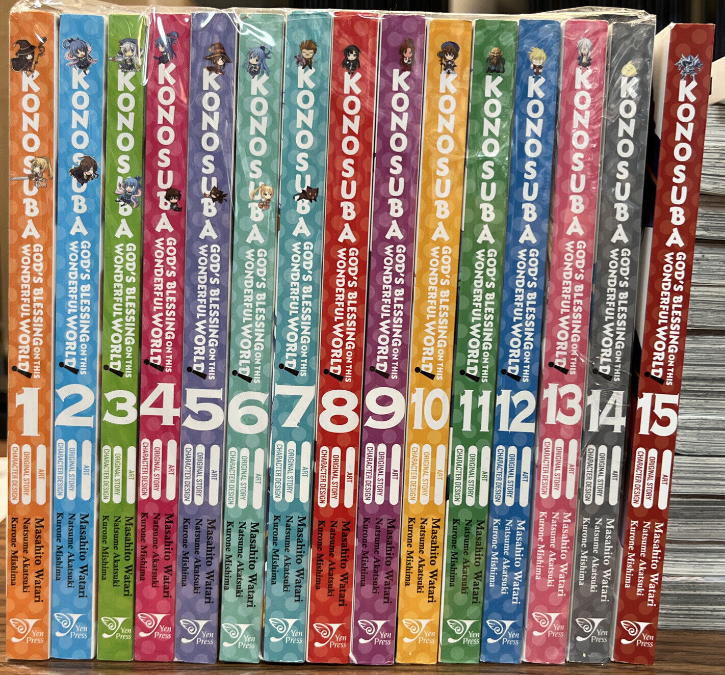 KonoSuba: God's Blessing on This Wonderful World! Manga Collection (v1 - 15)
