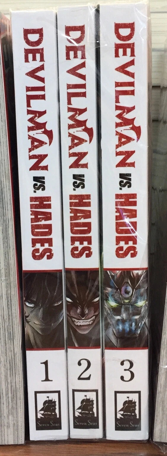 Devilman Vs. Hades 1-3 Manga English New 10