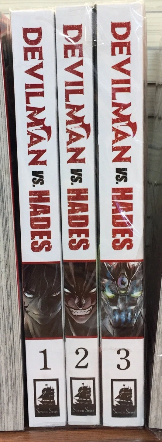 Devilman Vs. Hades 1-3 Manga English New 10