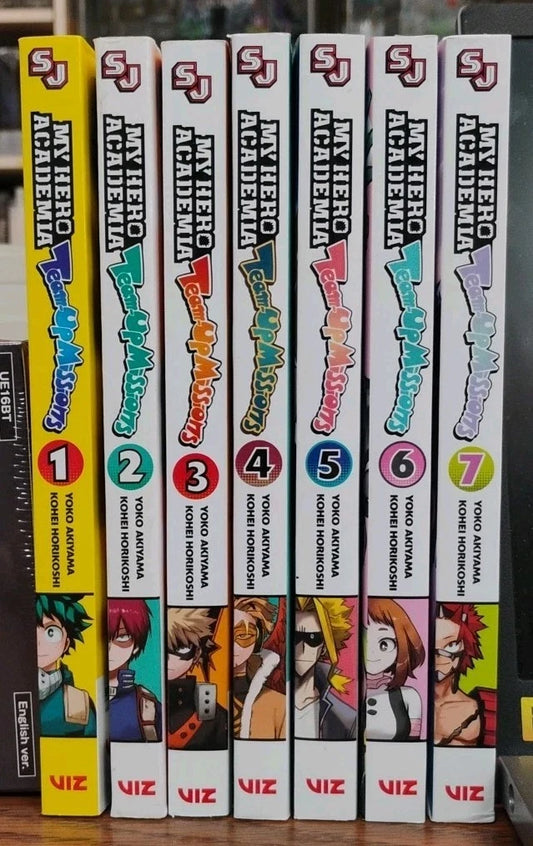 My Hero Academia Team Up Missions 1-7 Manga English New 10