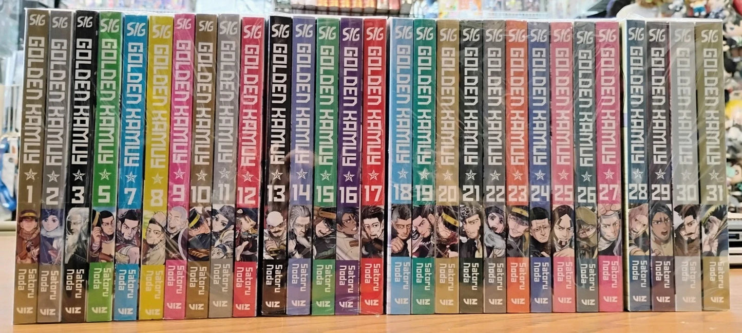 Golden Kamuy 1-31 Manga English New 31 Books 10 (vol 6 in 2nd photo)