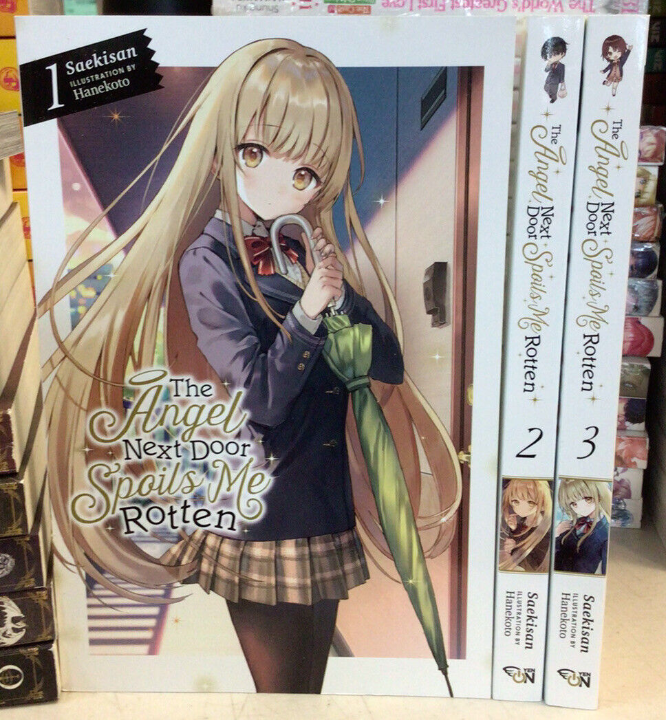The Angel Next Door Spoils Me Rotten Light Novel Collection (v1 - 3)