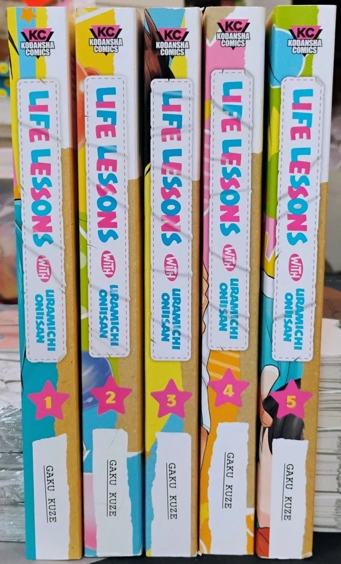 Life Lessons with Uramichi Oniisan 1-5 by Gaku Kuze English New 10