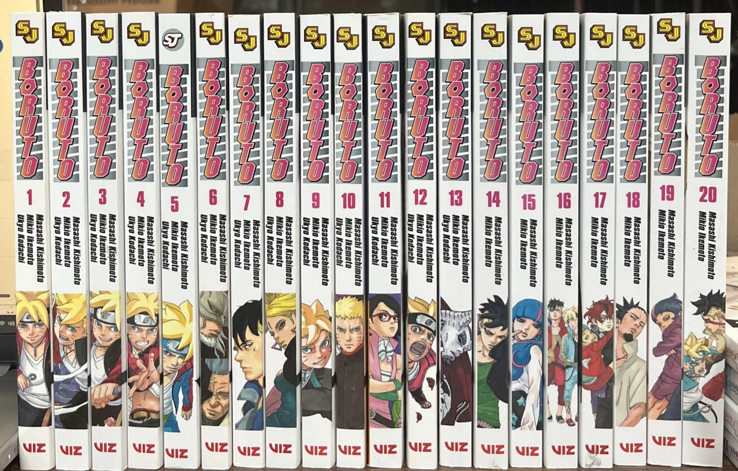 Boruto 1-20; Naruto Next Generations Manga English New 10