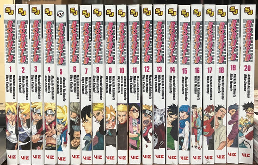 Boruto 1-20; Naruto Next Generations Manga English New 10