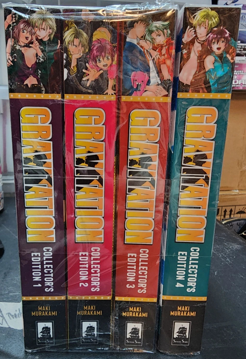 Gravitation Collector's Edition 1-4 New Manga English 10