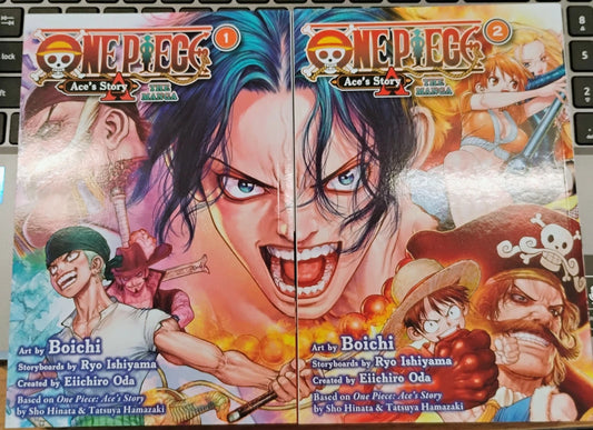 One Piece Ace's Story The Manga Comic New English Version Volume 1-2