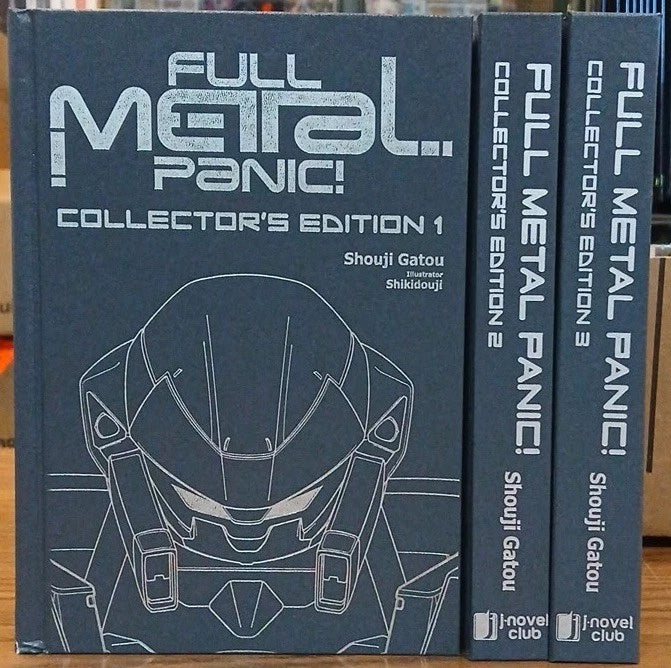 Full Metal Panic! Volumes 1-3 (1-9) 3 in 1 Collector's Ed. Novel English New 10