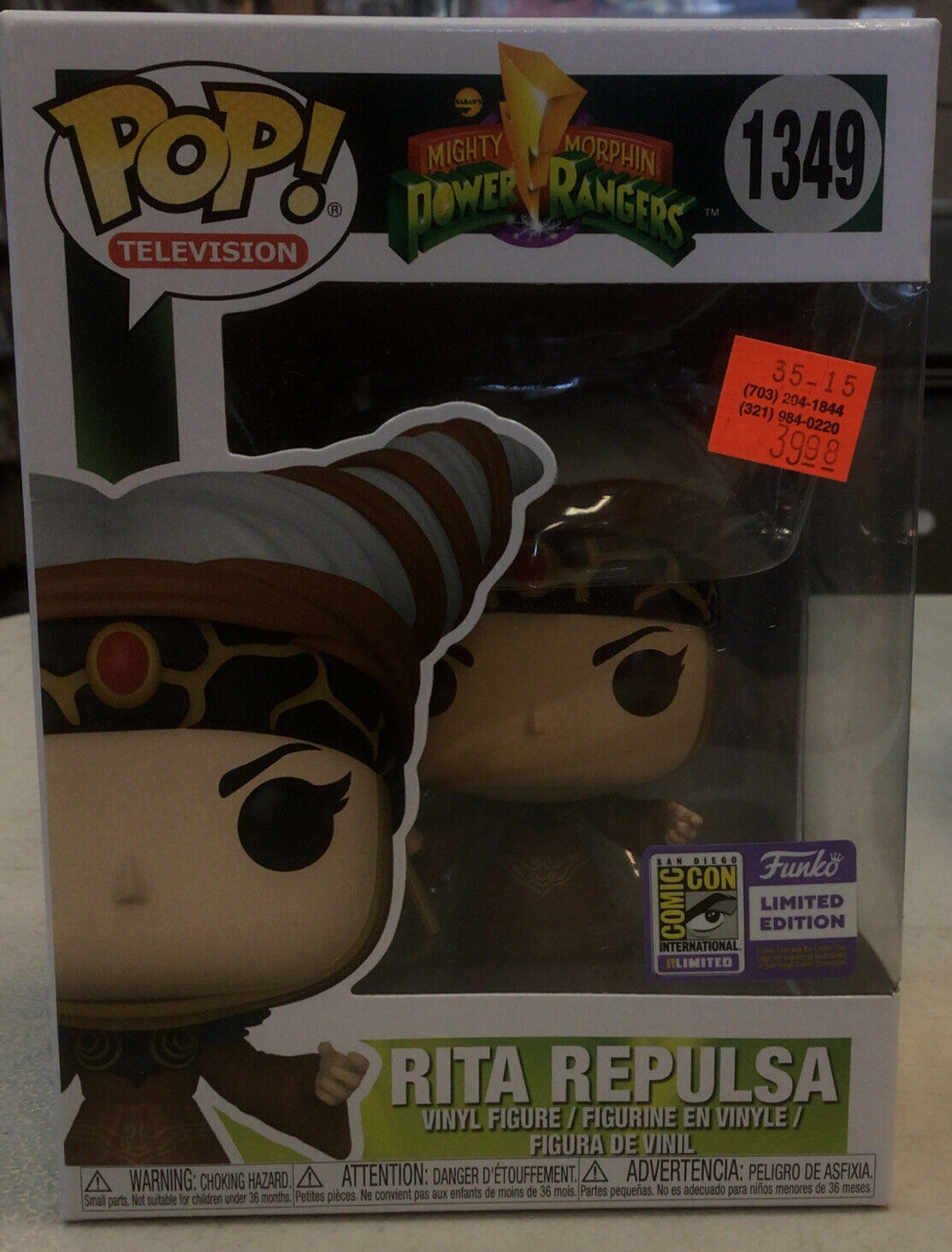 SDCC 2023 Exclusive: Funko Pop - Rita Repulsa